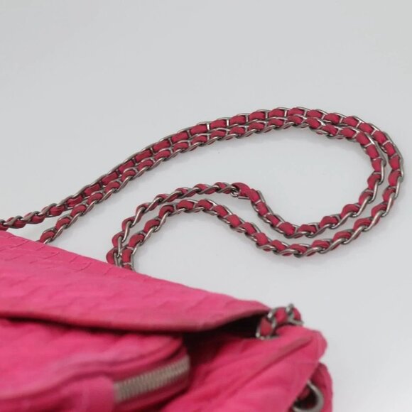 PRADA Chain Shoulder Bag Nylon Pink Auth - Picture 10 of 16